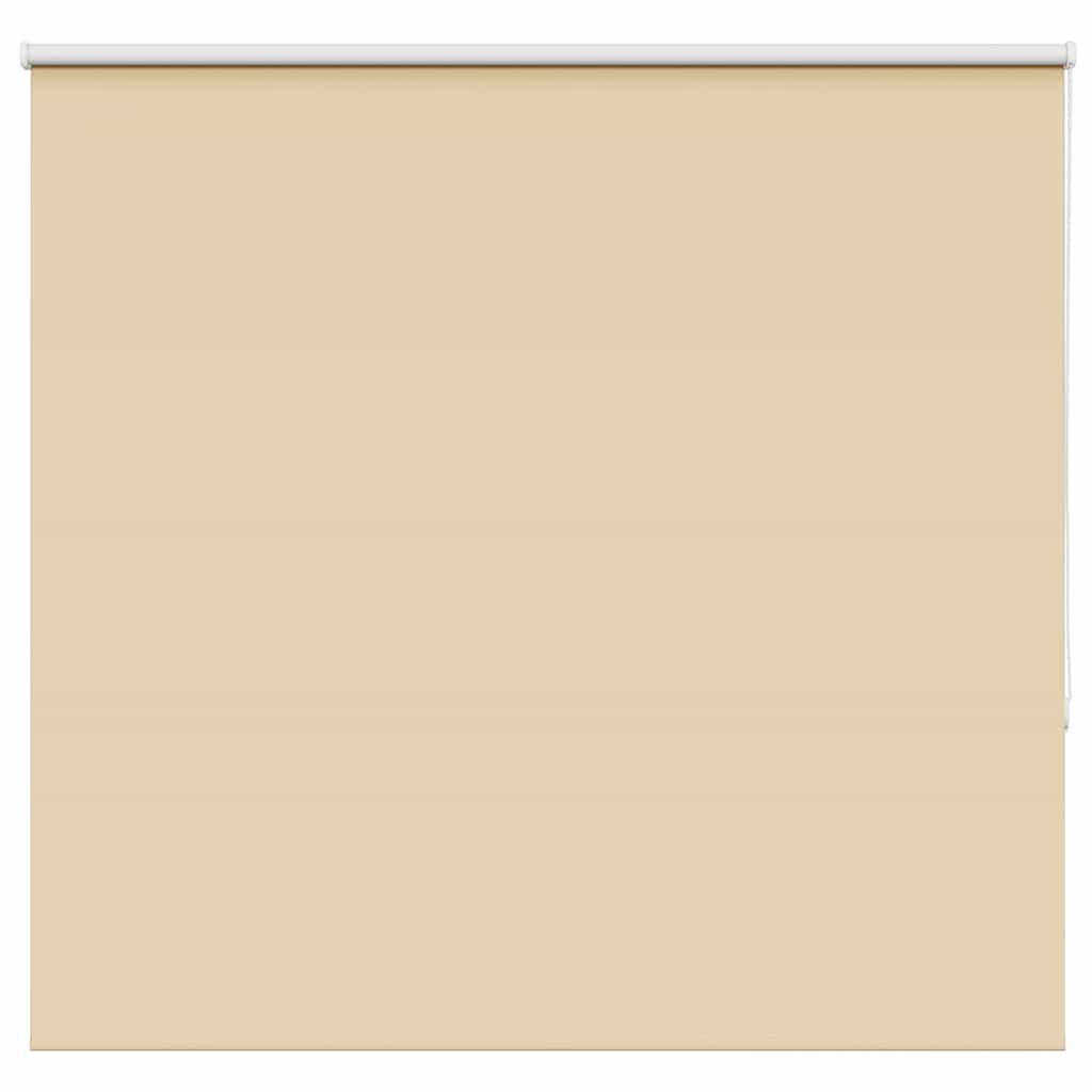 Roller Blind Blackout Beige 150x130 cm Fabric Width 146.6 cm Polyester